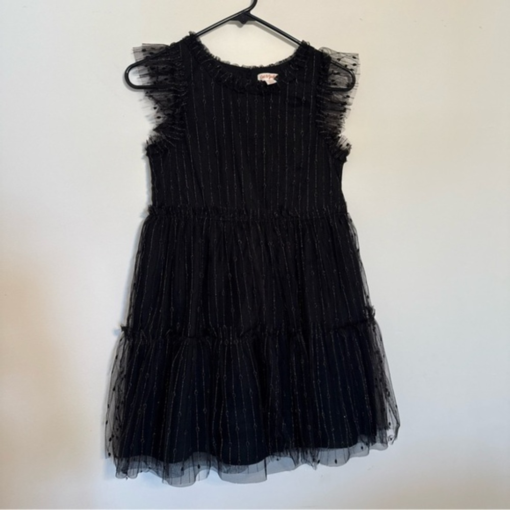 Cat & Jack Black Sleeveless Cocktail Sundress